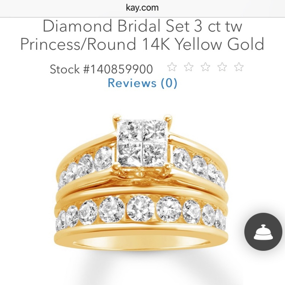Bridal wedding set